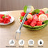 2 in 1 Watermelon Slicer Cutter,Stainless Steel Watermelon Fork Slicer,Dual Head Slicer and Fork Fruit Cutting Tool Watermelon Knife for Family Pi...