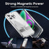 Magnetic Case for iPhone 15 Pro Max Case with Stand, Slim Kickstand with Screen Protector Compatible with Magsafe Shockproof Crystal Clear Cases P...