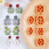 Puocaon Aztec Polymer Clay Cutters - 6 Pcs Clay Cutters for Polymer Clay Jewelry, Folk Western Polymer Clay Earring Cutters, Classic Aztec Polymer...