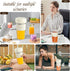 Portable Juicer Blender, Electric USB Juicer Blender, Mini Blender with straw, Personal Blender for Shakes and Smoothies, Portable Juice Maker, El...