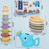 Baby Bath Toys for Toddlers 1-3, 14 Pcs Bathtub Toys for for Kids Age 2-4,Mold Free Bath Boat with Stacking Cup & Watering Can , Water Table Toys ...