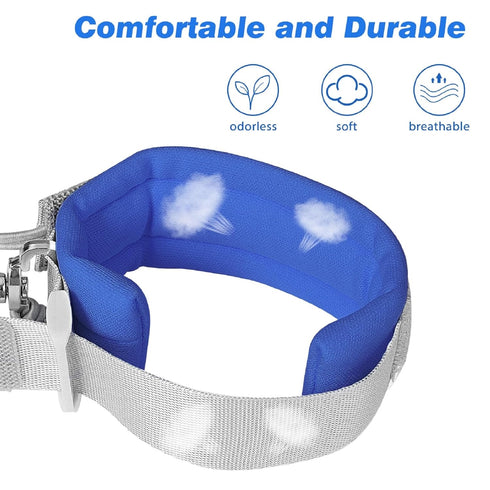 Zooawa Toddler Leash, Toddler Kids Harness Anti Lost Wrist Link with Magnetic Lock, Reflective Safety Baby Child Walking Wristband Leash for 2,3,4...