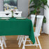 FOLINS&HOME Green Rectangle Tablecloth 60 x 84 Wrinkle Free Waterproof Polyester Table Cloths, Spillproof Heavy Duty and Washable Table Cover for ...