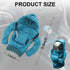 Car Shifter Knobs Cover Hoodie, Car Gear Shift Knob, Cute Hoodie for Car Gear, Automatic Shift Knobs Decoration, Car Interior Accessories(Blue)...