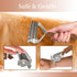 Dog Brush for Shedding, Pet Grooming Brush, Double Side Shedding and Dematting Undercoat Rake Comb Deshedder Brush for Long Haired Dogs and Cats, ...