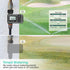 Outdoor Garden Hose Faucet Timers, Programmable Water Sprinkler Timer with Rain Delay/Manual/Automatic Drip Irrigation and Lawn Watering System fo...