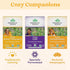 Organic India Tulsi Honey Chamomile Herbal Tea - Holy Basil, Stress Relieving & Calming, Immune Support, Adaptogen, Vegan, USDA Certified Organic,...