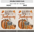Happy Thanksgiving Fall Garden Flags for Outdoor,12x18 Double Sided,Harvest Buffalo Plaid Pumpkins Yard Flags,Small Thanksgiving Day Garden Decor ...