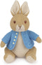 GUND Beatrix Potter Peter Rabbit Knit Plush, Easter Gift, Easter Bunny Stuffed Animal for Ages 1 and Up, Brown/Blue, 6.5”...