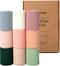 9 Rolls Multicolour Handmade Chiffon Ribbon,1.5" x 21Yd Frayed Fringe Silk Ribbons (9 Rolls *2.3Yd) for Gifts Wrapping, Wedding Invitations, Brida...