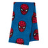 Marvel Spiderman Royal Blue and Red Super Soft Baby Blanket...