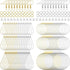 720Pcs Earring Making Kit with 120 Beading Hoop Earring Finding Component,200 Hooks,200 Jump Rings,200 Earring Backs,Teardrop Round Earrings Beadi...