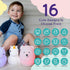 Lumipets Remote Control Silicone Night Light for Kids - Elephant Design with 9 Soft Colors & Sleep Timer - Rechargeable, Battery-Operated Lamp for...