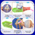 8Pcs Evil Eye Diamond Painting Coaster 5D Diamond Cup Mat with Holder Cork Pad Rhinestone Non Slip Drink Table Coaster for Beginners Adults DIY Pa...