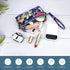 CONISY Large Capacity Wristlet Wallets for Women, Printed Nylon Crossbody Clutch Purse, 3 Zipper Cell Phone Wallet for Ladies...