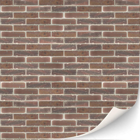 3 Sheets Self-Adhesive Wall Cladding for Dollhouse 1:12 Scale (Brown Bricks)...