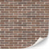 3 Sheets Self-Adhesive Wall Cladding for Dollhouse 1:12 Scale (Brown Bricks)...
