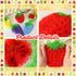 10 Pieces Fruit Dish Scrubber Non Scratch Cleaning Sponge Double Layered Dish Sponge No Odor Kitchen Sponge Net Dish Cloths for Washing Dishes for...