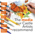Castle Arts Butterflies Coloring Book | 72 Amazing Beauties Curated by in-House Artists with Color Reference Guide | No Show-Thru Artist Grade Pap...