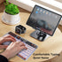 Slim Portable Wireless Bluetooth Keyboard,10 inch 7 Colors Backlit Rechargeable Keyboard for Android Tablet Cell Phone Smartphone iPad iOS Windows...