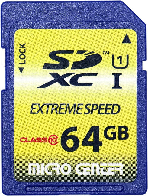 INLAND 64GB Class 10 SDXC Flash Memory Card Standard Full Size SD Chip USH-I U1 Trail Camera by Micro Center...