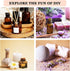 Essential Oils Gift Sets Vetiver,Rose,Rosemary,Chamomile,Ylang Ylang,Bergamot,Vanilla,Clary sage Oils for Diffuser,Humidifier,Candle Making 8 Pack...