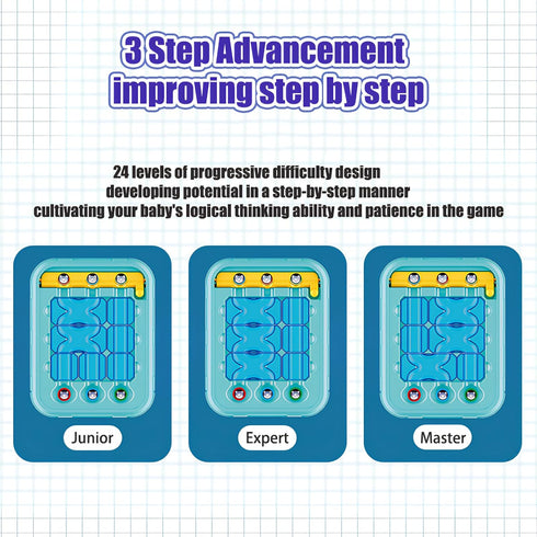Brain Maze Puzzle Game - Montessori Educational Toy for Kids, Puzzle Balls for Kids, Safe Non-Toxic Material, Ideal Gift for Boys & Girls 3+...