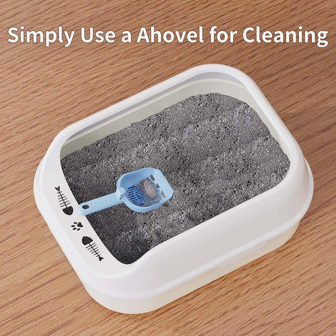 Premium Cat Litter Scooper kit – The Ultimate Solution for a Clean and Tidy Environment Include Plastic Cat Litter Shovel, cat Litter Scoop,Picker...