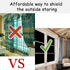 Blackout Window Film, Static Cling Window Tint 100% Light Blocking No-Glue Window Cover for Home Privacy, Room Darkening, Nap Time, Aquarium, Baby...