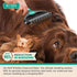 Ruff 'N Ruffus Dog Brush for Shedding - Double Sided Undercoat Rake for Dogs & Cats - Dematting Comb for Dogs - Deshedding Dog Brush with Nail Cli...
