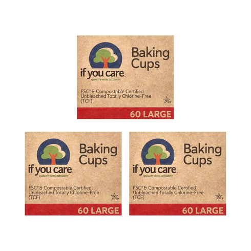 If You Care Unbleached Large Baking Cups, 60 ct, 3 pk...