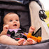Gumbell- Baby Dumbbell Teething Toy with Pacifier Clip, Baby Toys 3-6 Months, Silicone Teether for Babies 6-12 Months, Fitness Novelty Teether (Or...