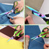 Scissors All Purpose,Heavy Duty Sharp Titanium Blades Scissors with Rubber Soft Grip Handle,Craft Scissors Set of 3 Pack Tool Set Great for Office...