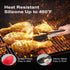 2-Pack of 9" (Small) & 12" (Large) Kitchen Tongs Set: Non-Stick Silicone-Stainless Steel Cooking Tongs, BPA Free, Heat Resistant (480°F) - Non-Sli...