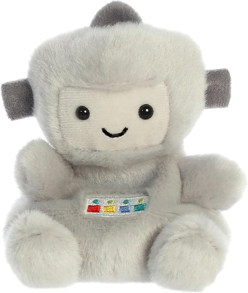 Aurora® Adorable Palm Pals™ Gadget Robot™ Stuffed Animal - Pocket-Sized Play - Collectable Fun - Gray 5 Inches...