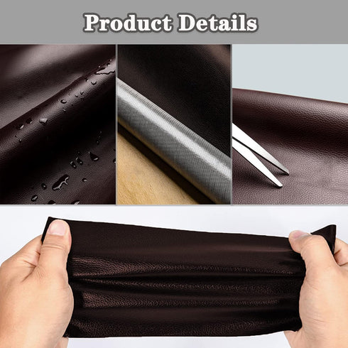 Leather Repair Tape, Leather Repair Patch for Couches Self-Adhesive Couch Patch 3x60 inch Self Adhesive Leather Repair Patch Tape Kit for Furnitur...
