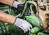 John Deere JD37215-L Men's Nitrile Textured Grip, Abrasion Resistant, Slip Resistant, Gray, Black, Large...