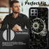 Rossy for Boost Mobile Celero 5G Plus Case for Celero 5G Plus Phone Case with Glitter Moon Sun Stars Pattern for Women Men Slim Soft TPU Silicone ...