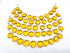 1 Strand Citrine Quartz 10 Pcs Beads Size 14x14mm Hexagon Shape Cut Faceted Beads for Jewellery Making, Beading & Craft Supplies KCRAFTS-RK_k52...