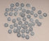 Ruwado 50 Pcs Round Flower Jewelry Making Kits Small 14.6 x 10.7 mm Metal Kits for DIY Crafting Project Necklace Bracelet Key Chain (Silver)...