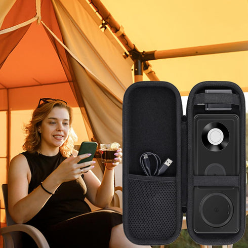 khanka Hard Travel Case Replacement for Anker Foldable 3-in-1 Wireless Charging Station, Qi2 Certified 15W Ultra-Fast Wireless Charger,Case Only (...