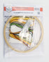 DUTCH STITCH BROTHERS - Sunflower Counted Cross Stitch 6" Hoop and pattern included - Cross stitching kits for adults advanced and beginners...