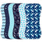 Baby Burp Cloths with Snap Large Size 3 Layers Thicken 100% Cotton Super Absorbent and Soft Baby Spit Up Burping Rags Baby Burp Cloth Set for Boys...