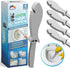 4 PACK Pumice Stone for Toilet Cleaning | Toilet Pumice Stone with Handle | Pumice Cleaning Stone for Toilet Bowl...