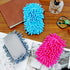 4 Pieces Microfiber Shag Whiteboard Eraser, Washable Microfiber Shag Dry Erase, White Board Eraser for Markers, Chalk, Home, Classroom and Office ...
