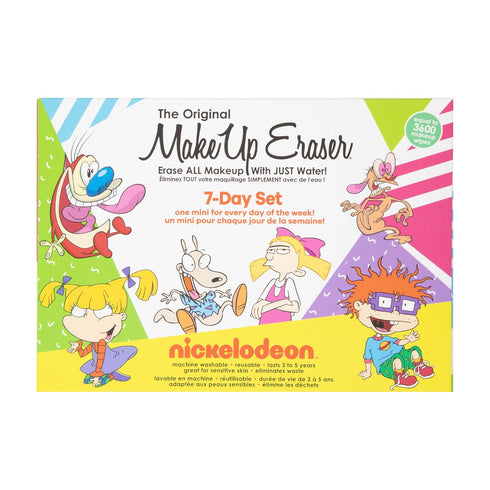Makeup Eraser The Original, 7-Day Set, Erase All Makeup with Just Water, Including Waterproof Mascara, Eyeliner, Foundation, Lipstick, Sunscreen, ...