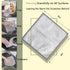 Wire Dishwashing Rag - Non-Scratch Cleaning Cloth for Cookware Surfaces | Multipurpose Wire Miracle Cleaning Rag for Sparkling Results | Gentle ye...