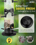 iBorn Metal Bird Feeders Black Wild Bird Feeder for Outdoors Hanging All Metal Black Finishing 14 Inch 6 Port(Seed is not Included)...