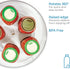 iDesign Recycled Plastic Lazy Susan Turntable Organizer, The Linus Collection – 14” x 1.75”, Clear...