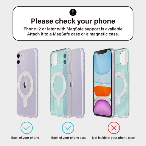 OnTheGrip Cute Natural Seashell Design Round Shape Collapsible Mobile Phone Grip Stand Holder for Smartphone Tablet Cell Phone Accessory (Magnetic...